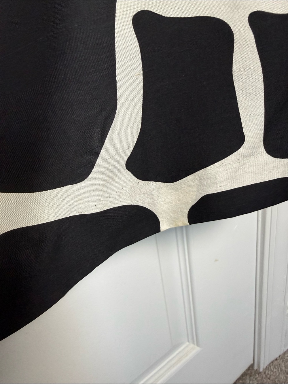 Talbots Black and White Giraffe Print Sheath Dress - Picture 6 of 8